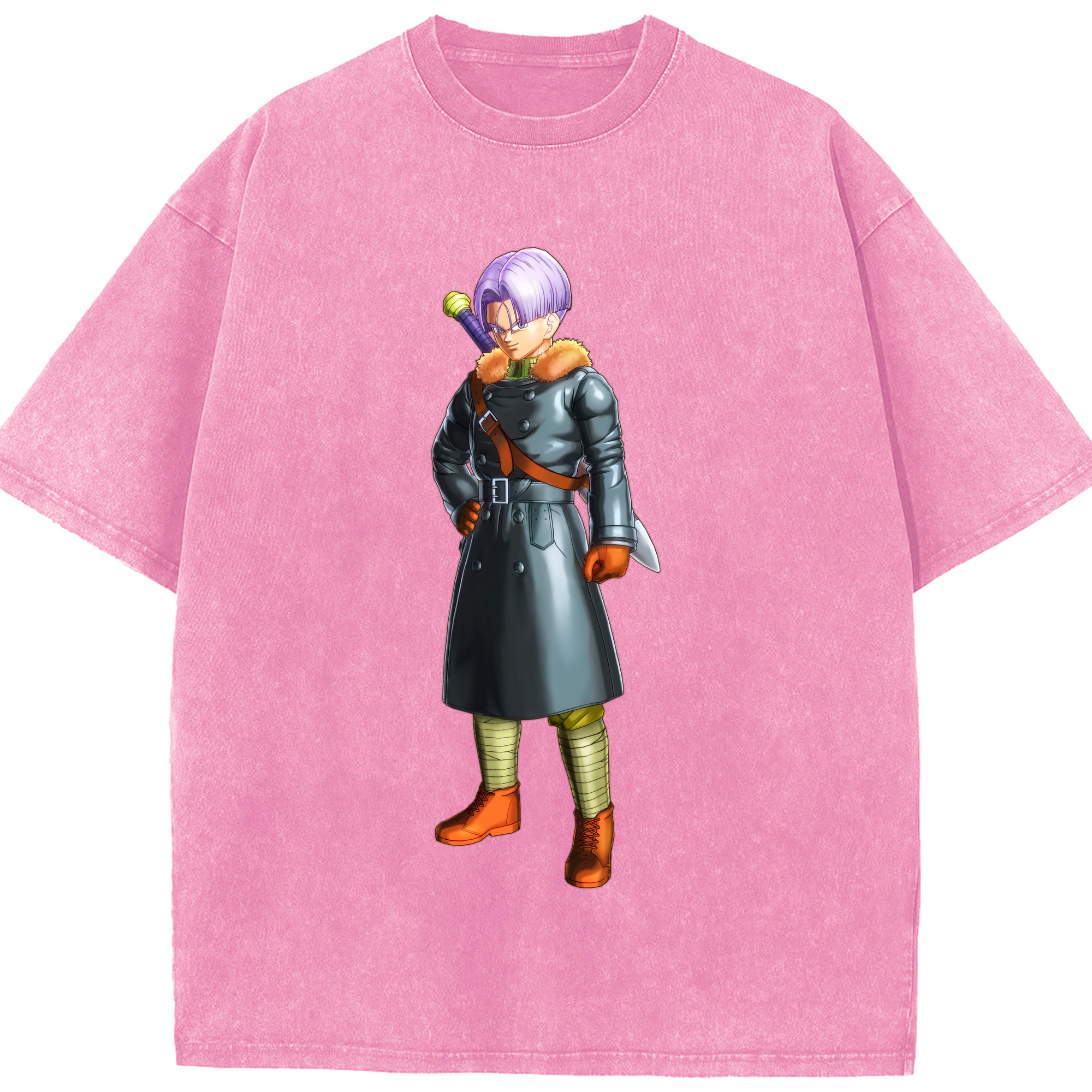 （画像用） ドラゴンボール DRAGON BALL 綿100% ヴィンテージ風 半袖Tシャツ（フロントプリント）